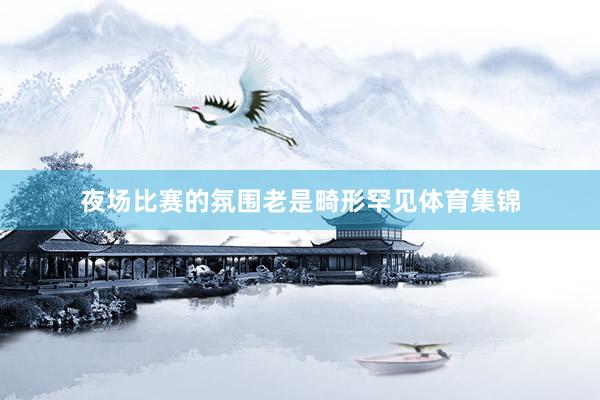 夜场比赛的氛围老是畸形罕见体育集锦