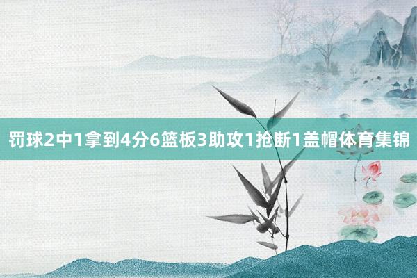 罚球2中1拿到4分6篮板3助攻1抢断1盖帽体育集锦