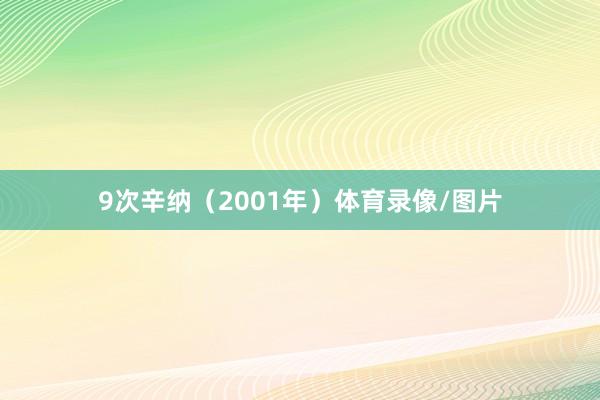 9次辛纳（2001年）体育录像/图片