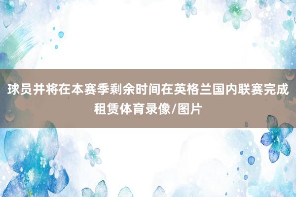 球员并将在本赛季剩余时间在英格兰国内联赛完成租赁体育录像/图片