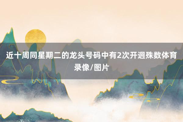 近十周同星期二的龙头号码中有2次开迥殊数体育录像/图片